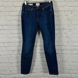 Universal Thread Goods Co. Women's Mid Rise Curvy Skinny Denim Jeans, Size 6/28R